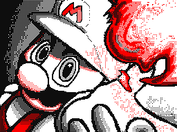 Fire Mario Art
