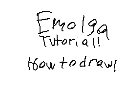 How to draw Emolga