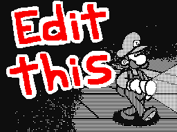 Editable Flipnote - Luigi's Exploration