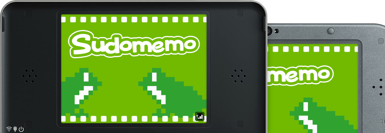 Nintendo consoles showing Sudomemo