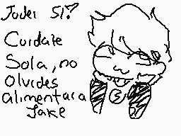 Comentario dibujado por Lil Egbert