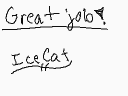 Drawn comment by Ice Cat