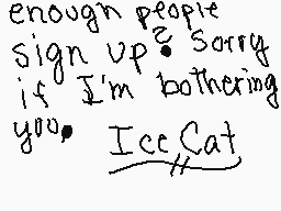 Drawn comment by Ice Cat