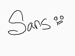 Drawn comment by Sans