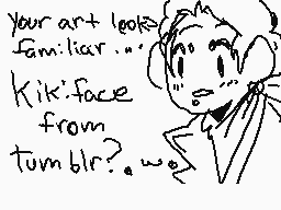 Drawn comment by KÍwÍ