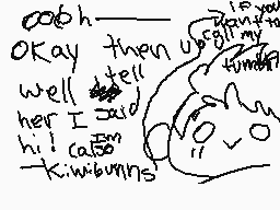 Drawn comment by KÍwÍ