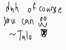 Drawn comment by Talo