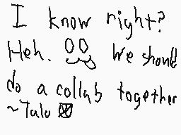 Drawn comment by Talo