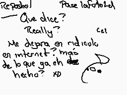 Drawn comment by Jezúz