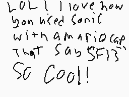 Drawn comment by sonicfan13