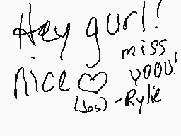 Drawn comment by Rylie