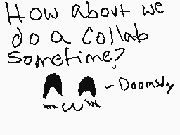 Drawn comment by Doomsday