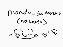 Drawn comment by Móわdo