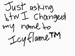 Drawn comment by Icyflame™