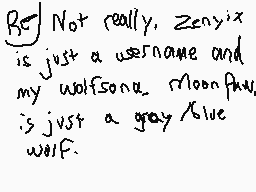 Drawn comment by Zenyix