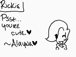 Drawn comment by Alayna♥♥