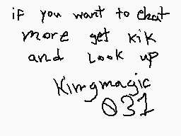 Drawn comment by king☆magic