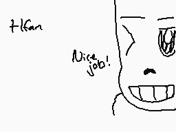 Drawn comment by Sans