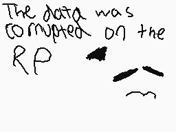 Drawn comment by Crazy Sans