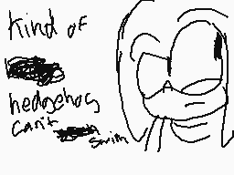 Drawn comment by ★Knuckles★