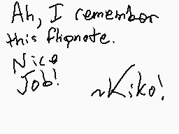 Kiko!^;-;^さんのコメント