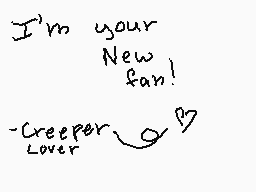 Drawn comment by CreeperLov