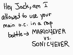 Drawn comment by MARIO4EVER