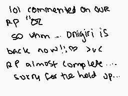 Drawn comment by Onigiri