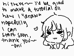 Drawn comment by oni