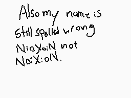 Drawn comment by NioXoiN