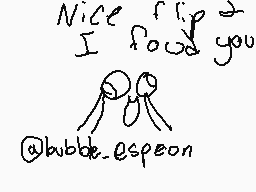 Drawn comment by bubble