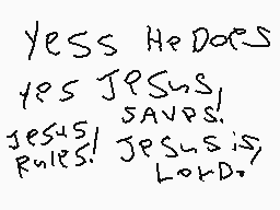 Drawn comment by JesusRules