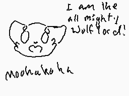 Drawn comment by Wolfherra