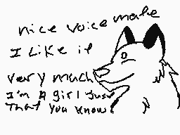 Drawn comment by mysticwolf