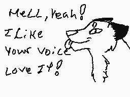 Drawn comment by mysticwolf