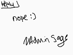 Drawn comment by sage