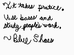 Drawn comment by blue～shoe😃