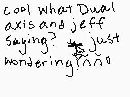 Drawn comment by Dani