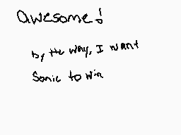 Drawn comment by Sonicfan12