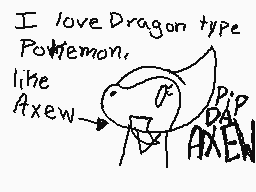 Drawn comment by Pip