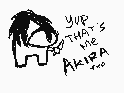 Drawn comment by Akira