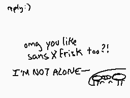 Drawn comment by Dr. Gaster