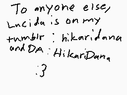 Drawn comment by HikariDana