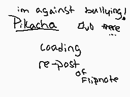 Gezeichneter Kommentar von Pikachua