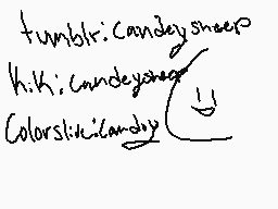 Drawn comment by Candey