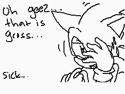 Drawn comment by Sonic