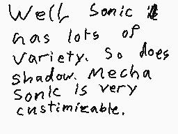 Drawn comment by MetalSonic