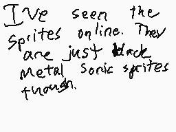 Drawn comment by MetalSonic