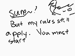 Drawn comment by Shad Wolfy