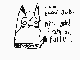 Comentario dibujado por The Furret